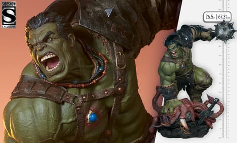 Gallery Feature Image of Gladiator Hulk Maquette - Click to open image gallery