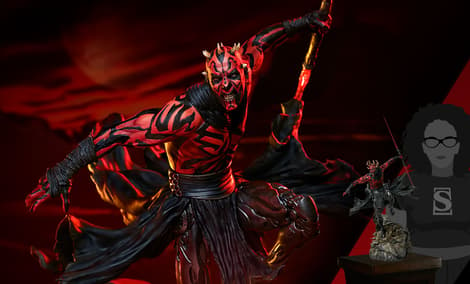 Gallery Feature Image of Darth Maul™ Mythos Statue - Click to open image gallery