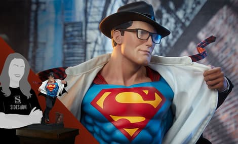 Gallery Feature Image of Superman™: Call to Action Premium Format™ Figure - Click to open image gallery