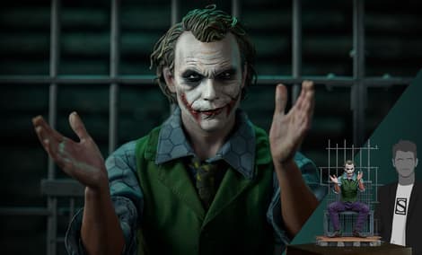 Gallery Feature Image of The Joker Premium Format™ Figure - Click to open image gallery