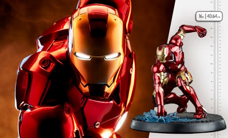 Gallery Feature Image of Iron Man Mark III Maquette - Click to open image gallery
