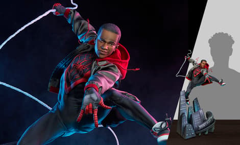Gallery Feature Image of Miles Morales Premium Format™ Figure - Click to open image gallery