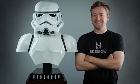 Gallery Feature Image of Stormtrooper Life-Size Bust - Click to open image gallery