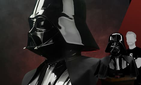 Gallery Feature Image of Darth Vader Life-Size Bust - Click to open image gallery