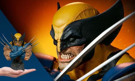 Gallery Feature Image of Wolverine Bust - Click to open image gallery