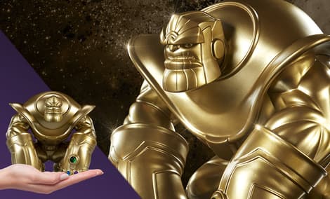 Gallery Feature Image of The Mad Titan Gold Edition Designer Collectible Statue - Click to open image gallery