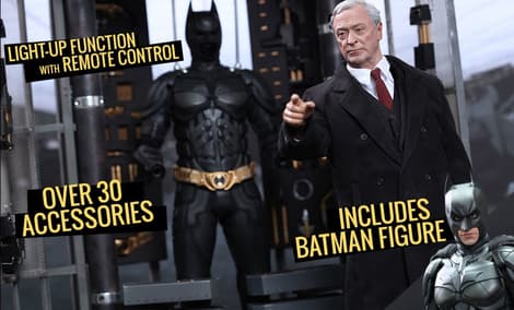 Gallery Feature Image of Batman Armory with Alfred Pennyworth Sixth Scale Figure - Click to open image gallery