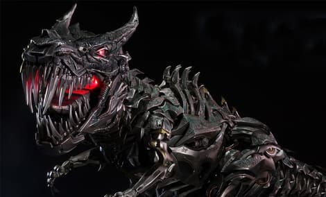 Gallery Feature Image of Grimlock Statue - Click to open image gallery