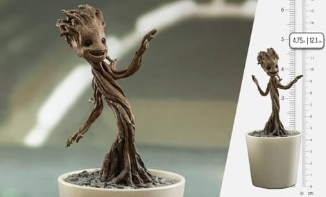 Gallery Feature Image of Little Groot Quarter Scale Figure - Click to open image gallery
