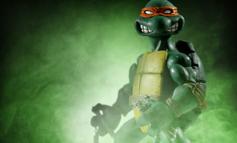Gallery Feature Image of Michelangelo Sixth Scale Figure - Click to open image gallery