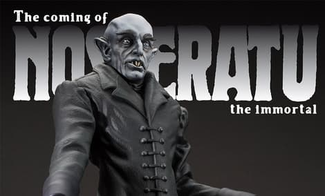 Gallery Feature Image of The Coming of Nosferatu Statue - Click to open image gallery