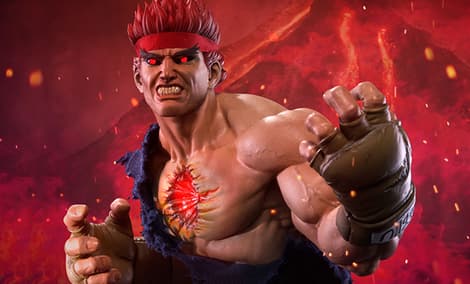Gallery Feature Image of Evil Ryu Statue - Click to open image gallery