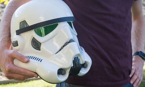 Gallery Feature Image of Stormtrooper Helmet Prop Replica - Click to open image gallery