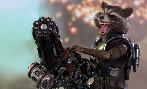 Gallery Feature Image of Rocket Deluxe Version Sixth Scale Figure - Click to open image gallery