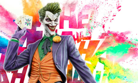 Gallery Feature Image of The Joker Maquette - Click to open image gallery
