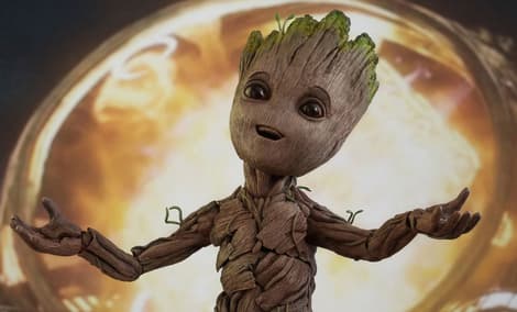 Gallery Feature Image of Groot Life-Size Figure - Click to open image gallery