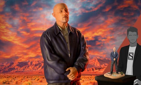 Gallery Feature Image of Mike Ehrmantraut Quarter Scale Statue - Click to open image gallery