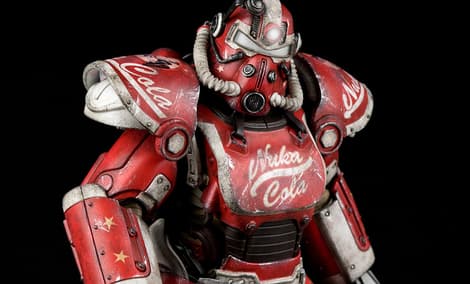 Gallery Feature Image of T-51 Power Armor - Nuka Cola Armor Pack Sixth Scale Figure - Click to open image gallery