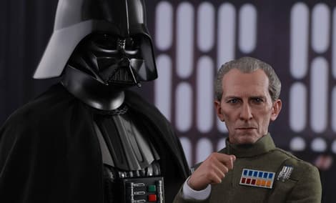 Gallery Feature Image of Grand Moff Tarkin and Darth Vader Sixth Scale Figure - Click to open image gallery