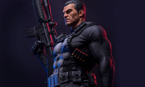 Gallery Feature Image of The Punisher Statue - Click to open image gallery