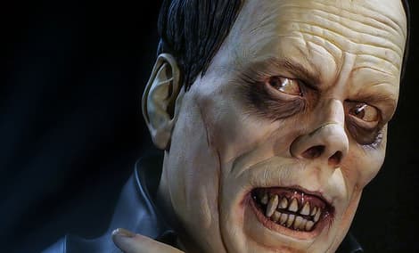 Gallery Feature Image of Lon Chaney Sr as The Phantom of the Opera Life-Size Bust - Click to open image gallery