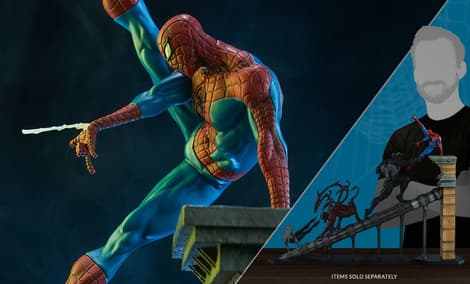 Gallery Feature Image of Spider-Man 1:10 Scale Statue - Click to open image gallery