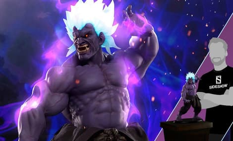 Gallery Feature Image of Oni Akuma Mad Demon Statue - Click to open image gallery