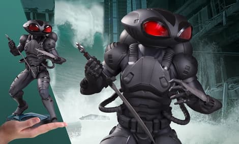 Gallery Feature Image of Black Manta Statue - Click to open image gallery
