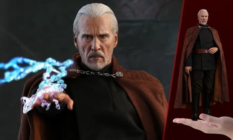 Gallery Feature Image of Count Dooku Sixth Scale Figure - Click to open image gallery