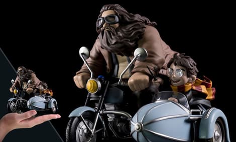 Gallery Feature Image of Harry Potter and Rubeus Hagrid Q-Fig Max Diorama - Click to open image gallery