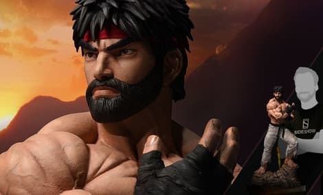 Gallery Feature Image of Ryu Battle Version 1:3 Scale Statue - Click to open image gallery