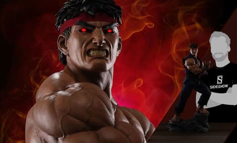 Gallery Feature Image of Ryu Evil Ryu 1:3 Scale Statue - Click to open image gallery