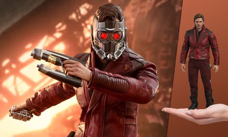 Gallery Feature Image of Star-Lord Sixth Scale Figure - Click to open image gallery