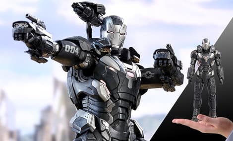 Gallery Feature Image of War Machine Mark IV Sixth Scale Figure - Click to open image gallery