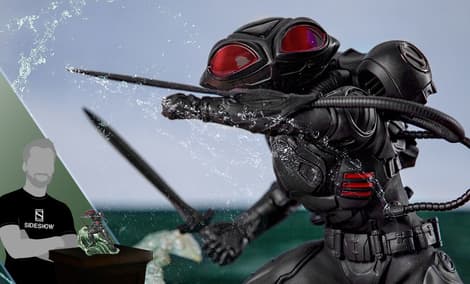 Gallery Feature Image of Black Manta 1:10 Scale Statue - Click to open image gallery