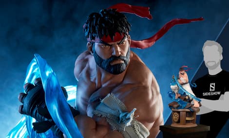 Gallery Feature Image of Battle Ryu Statue - Click to open image gallery