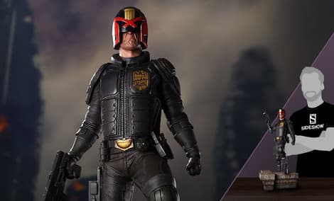 Gallery Feature Image of Judge Dredd Mega City Statue - Click to open image gallery