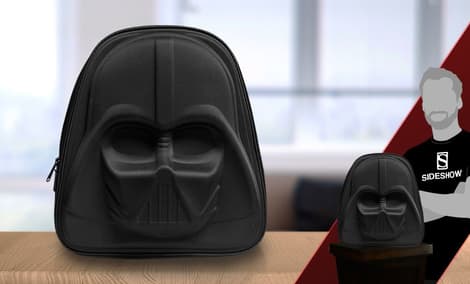 Gallery Feature Image of Darth Vader 3D Molded Nylon Backpack Apparel - Click to open image gallery