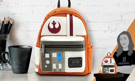 Gallery Feature Image of Star Wars Rebel Cosplay Mini Backpack Apparel - Click to open image gallery