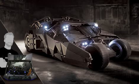 Gallery Feature Image of The Dark Knight RC Tumbler - Deluxe Pack Miscellaneous Collectibles - Click to open image gallery