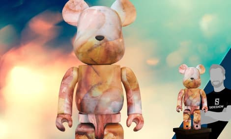 Pushead Bearbrick Pushead 1000 Figure by Medicom Toy | Sideshow 