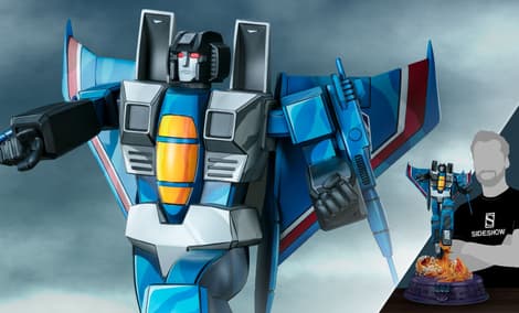 Gallery Feature Image of Thundercracker - G1 Statue - Click to open image gallery