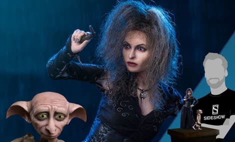 Gallery Feature Image of Bellatrix Lestrange Deluxe Twin Pack Sixth Scale Figure - Click to open image gallery