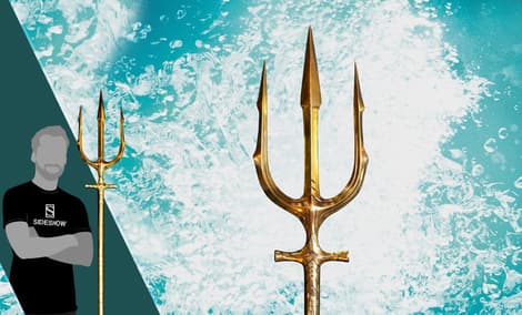 Gallery Feature Image of Aquaman Hero Trident Prop Replica - Click to open image gallery
