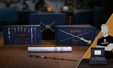 Gallery Feature Image of Harry Potter The Wand Collection Book - Click to open image gallery