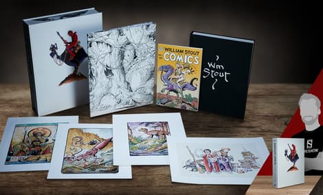 Gallery Feature Image of Fantastic Worlds The Art of William Stout Book - Click to open image gallery