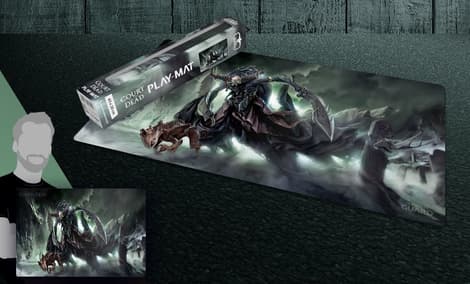 Gallery Feature Image of Death's Executioner Play Mat Gaming Accessories - Click to open image gallery