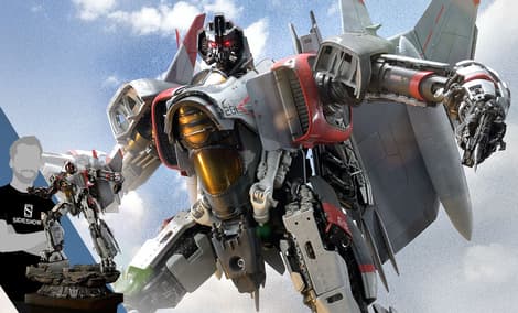 Gallery Feature Image of Blitzwing Statue - Click to open image gallery