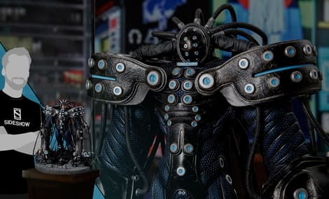 Gallery Feature Image of Hard Suit Hachiro Oka Statue - Click to open image gallery