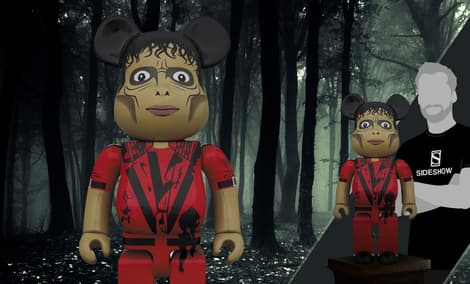 Gallery Feature Image of Be@rbrick Michael Jackson Zombie 1000% Figure - Click to open image gallery